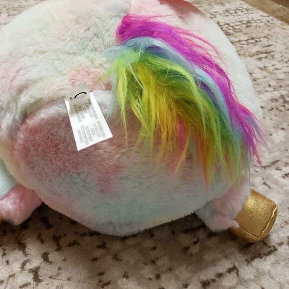 Zuru Rainbocorns Surprise Sequins Pastel Rainbow Unicorn 11” Removable Clip - Picture 6 of 8